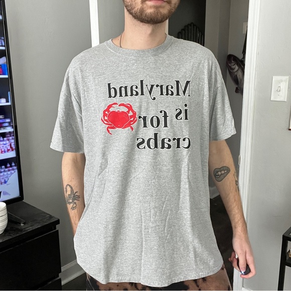 Maryland is for crabs graphic tee - Picture 2 of 4